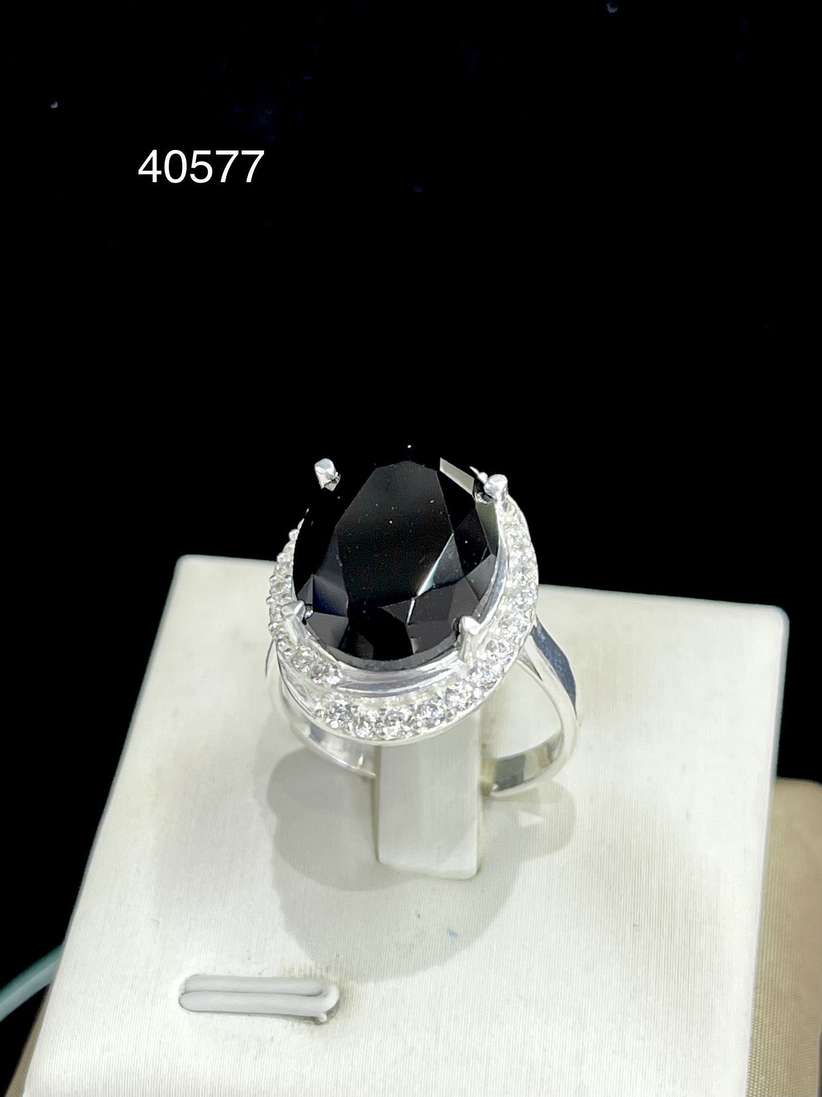 nhẫn nữ 07 đen